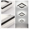 thumbnail image 3 of Goeco Plafonnier Carré 24W LED, Lampe de Plafond Acrylique, pour Salon, Chambre, Cuisine, 3 of 5