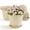 Beige, variant on FIASON 6 Pack 6 Inch Pink Embossed Plastic Plant Pots, Decorative Flower Planters with Drainage Holes & Saucers, Indoor Outdoor Gardening Pots