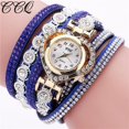 thumbnail image 2 of Pulseras para mujer, regalos para mujer CCQ Reloj de pulsera analógico de cuarzo con esfera de cristal y diamantes de imitación vintage para mujer, 2 of 2