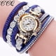 thumbnail image 2 of Pulseras para mujer, regalos para mujer CCQ Reloj de pulsera analógico de cuarzo con esfera de cristal y diamantes de imitación vintage para mujer, 2 of 2