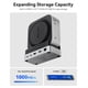 thumbnail image 3 of Soporte y base para Mac Mini M4 ORICO con SSD de 1 TB, 3 of 8