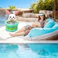 thumbnail image 4 of Bunny Inflatable Ice Bucket,Easter Bunny Ice Bucket Wine Bucket,Inflatable Cooler Rabbit Party Beverage Cooler for Floating Drinks Cooling Bin,Ice Buffet Drink Holder Cooler Containers Party Supplies, 4 of 6