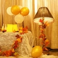 thumbnail image 3 of Kaszoo Fall Maple With 40 Led Garlands For Home Wedding Party, Orange Yellow Red, 9.4 Oz, 3 of 10