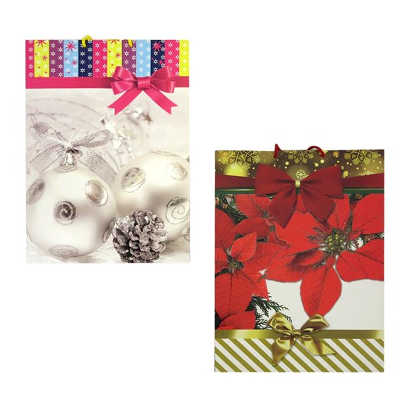 Bolsa de regalo Dipak modelo navideño árbol de navidad jumbo 1 pza