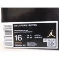 thumbnail image 5 of Ni - ke Ni - ke Air Jordan 2 Retro White-Fire Red-Sail "Origins" Sz 16 [DR8884-101], 5 of 5