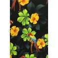 thumbnail image 5 of HAPPY BAY Men's Pareo Regular Holiday Sarong Long Beach Wrap One Size Sunflower, Tropical Parrot Summer Vacation Aloha, 5 of 5