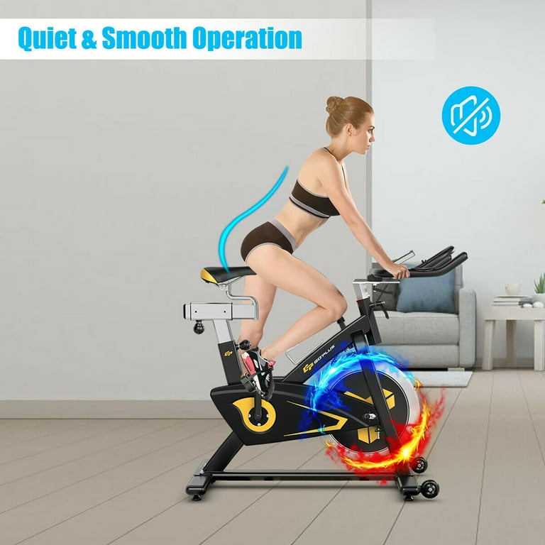 Costway magnetic exercise bike stationary belt drive review new arrivals
