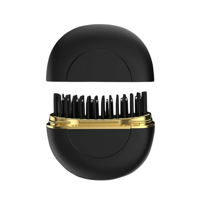 Fokuz Effortless Straightening Hair Brush For Like Smoothness Styling Compact USB Powered Grooming For Daily Use