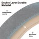 thumbnail image 4 of Soft Leather Padded Dog Collar with D-Ring Heavy Duty for Small Large Dogs S-XL, 4 of 5