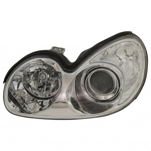 For Hyundai Sonata Headlight 2002-2005 Driver Side DOT Certified Bulbs Included HY2502126 - Replaces 92101-3D050