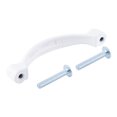thumbnail image 4 of Amerock BP3441GW-XCP25 Curved Kitchen Cabinet Drawer Pull 3" Center To Center For Kitchen And Bathroom Hardware White - pack of 25, 4 of 4