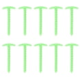 thumbnail image 2 of 10 UDS. Estacas para Tienda de Campaña, Anclajes en Espiral en forma de t de 5,7 Pulgadas, Estacas para Tienda de Campaña, Estacas de Plásstico para Acampar, Toldo Para Lona,, 2 of 7