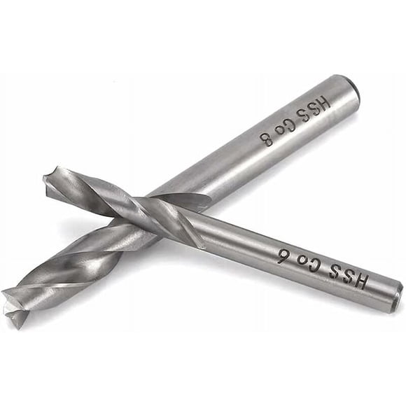 Juego de brocas para soldadura por puntos, herramienta de corte de acero de alta velocidad de doble cara para trabajos pesados de carrocería, pasador con resorte que garantiza cortes limpios en