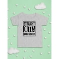 thumbnail image 3 of Straight Outta Mama's Belly T-Shirt Infant -Smartprints Designs,  12 Months, 3 of 4