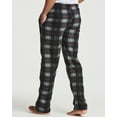 thumbnail image 3 of Real Essentials 3 Pack: Mens Fleece Plaid Pajama Pants - Lounge Pajama Bottoms(Available in Big & Tall), 3 of 6