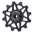 thumbnail image 1 of Rouleau de Poulie en Céramique pour Vélo de Route Roulement de Roue de Guidage Arrière en Céramique Aluminium Arrière 12T Noir, 1 of 8