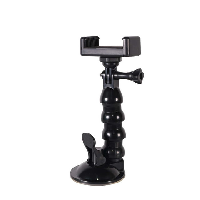 DPTALR Carrying Mobile Phone Universal Snake-shaped Suction Cup Bracket Sports Camera Car Glass Suction Cup Support Frame