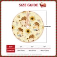 thumbnail image 2 of Sikiie Watercolor Bee Honey Honeycomb Bee Nativity Christmas Tree Skirt, Jesus Christian Winter Holiday Tree Mat Decoration(30-48IN)36", 2 of 6