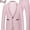 Light Pink, variant on Lycody 3 Pieces Mens Tuxedo Slim Fit Shawl Lapel One Button Color Clashing Design Suit Wedding Party Prom Groom Suits Business Dinner Suits Blazer Jacket Pants and Bow tie Set