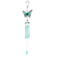 thumbnail image 2 of LOVIVER Wind Chimes Butterfly 75cm Metal Tubes Pendant Hand Painted Ornament Blue, 2 of 8