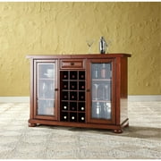 Crosley Furniture Alexandria Sliding Top Bar Cabinet