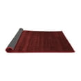 thumbnail image 2 of Ahgly Company Indoor Round Abstract Red Contemporary Area Rugs, 5' Round, 2 of 4