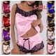 thumbnail image 2 of Pijamas sexuales Sedin Ropa de hogar para mujer Conjunto de pijamas de encaje cómodo de talla grande, 2 of 6
