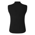 thumbnail image 4 of Sleeveless Thermal Shirts For Women Crew Neck Lined Thermal Tank Tops Vest Winter Tops Thermal Underwear Thermal Tops for Women Long Sleeve with Thumb Holes Womens Thermal Top Small Men Thermal Wear, 4 of 5