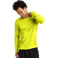 thumbnail image 5 of Hanes Sport Cool DRI Men's Performance Long Sleeve T-Shirt, Value 2-Pack Safety Green 3XL, 5 of 5