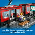 thumbnail image 4 of LEGO City Downtown Streetcar and Station Vehicle Toy Playset, Gift for Toy Train Fans Ages 7 and up, 60423, 4 of 7