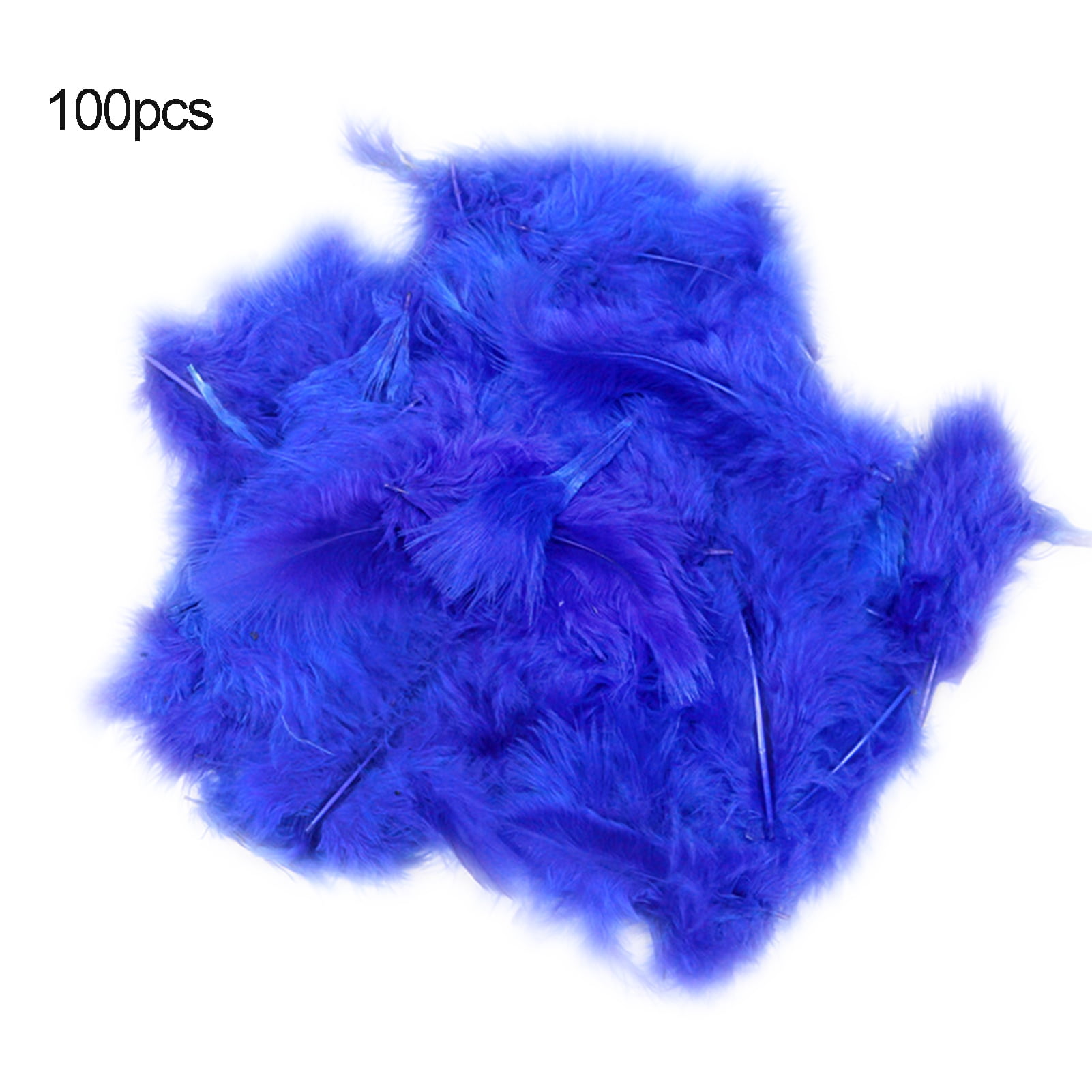 100 pcs Feathers Marabou 2-4 Inch Sewing Craft Wedding Party Decorations