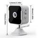 thumbnail image 3 of Cámara de vigilancia wifi para interiores, HD, visión nocturna, 300 W, inalámbrica, con control remoto para teléfono móvil., 3 of 9