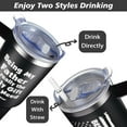 thumbnail image 4 of Gifts for Father From Daughter/Son/Kids,40 oz Tumbler With Handle Lid and Straw, Father''s Day/Birthday/Christmas Gifts For Dad/Father/Step Dad,Best Father Travel Mug Coffee Cup(Flag), 4 of 6