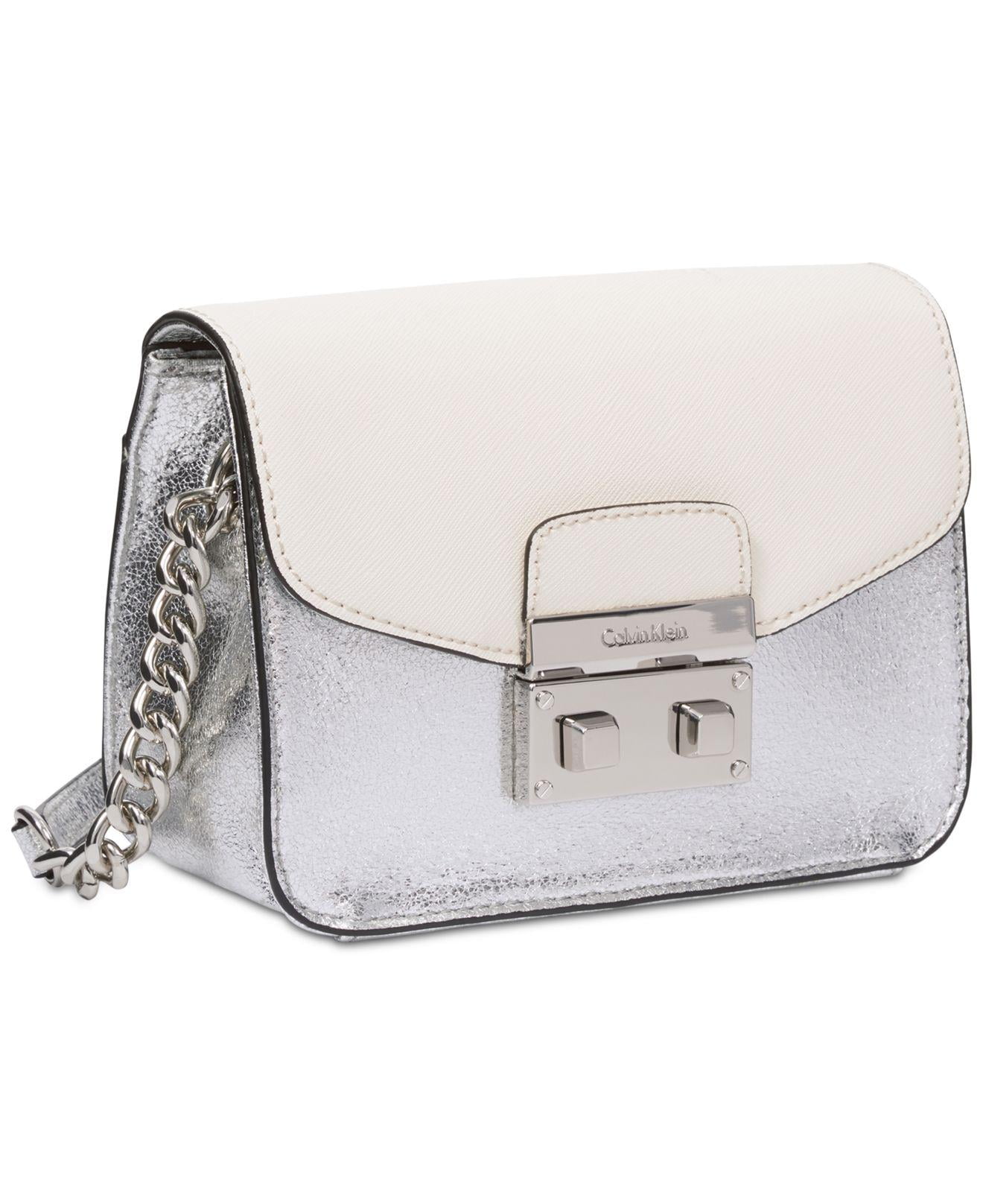 calvin klein lock crossbody