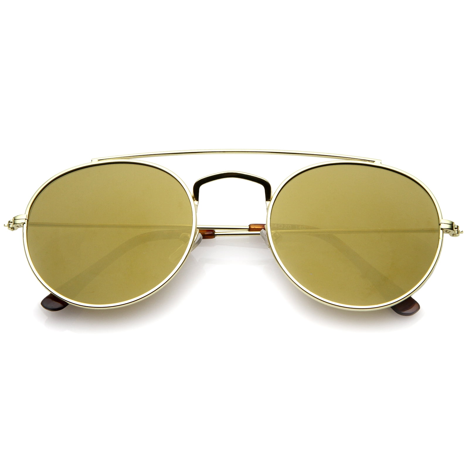 sunglass.la sunglassLA Classic Full Metal Double Bridge Crossbar