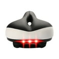 thumbnail image 1 of onlyliua ¡ Ofertas de Liquidación de Hoy Prime! Cojín para Asiento de Bicicleta con Luz Trasera Asiento Engrosado y Ensanchado para Bicicleta, 1 of 1