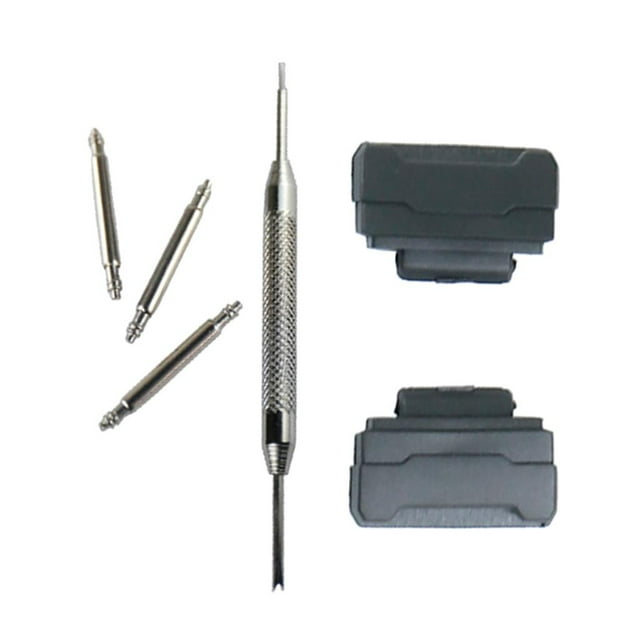 Kit adaptador de correa de reloj y herramienta para ancho de asa de 14 mm BABY-G BA110 120., Negro 14mm