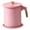 Pink, variant on Oil Strainer Pot Separator Anti-Scalding Handle Storage Can with Coaster Tray with Filter Stainless Steel Filter Oil Colander for Frying Home Cooking 1.4L Pink