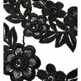 thumbnail image 5 of 2 Fleurs A 28 X 14 Cm Un Piece, Ecusson Patch Badge Apliques Fleur Thermocollant Brode Broderie Pour Vetement Jeans Veste Enfant Bebe Femme Ecuss, 5 of 5