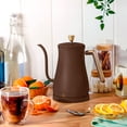 thumbnail image 6 of Beautiful 1-Liter Electric Gooseneck Kettle 1200 W, Chocolate by Drew Barrymore, 6 of 11
