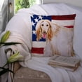 thumbnail image 3 of Carolines Treasures BB9702PW1414 Afghan Hound Patriotic Fabric Decorative Pillow  14Hx14W multicolor, 3 of 4