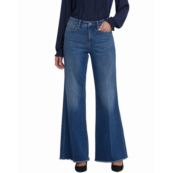 NYDJ womens Mia Romantic Indigo Palazzo Jean, 8