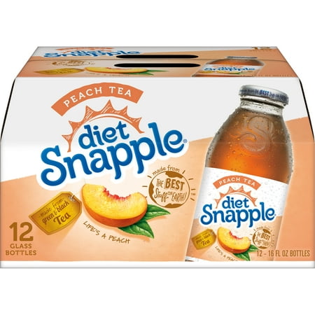 Diet Snapple Peach Tea Sugar