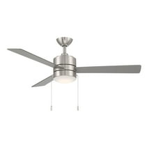 Wind River Ceiling Fans WR2115N 52 in. Ryan Energy Star Pull Chain Ceiling Fan, Nickel