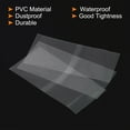 thumbnail image 4 of Unique Bargains Bandes de Rétraction Perforées en PVC 122x60mm 2.95 à 2.99 Po Dia Transparentes Lot de 400, 4 of 5