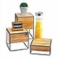 thumbnail image 2 of Cal Mil 3562-3-99 Madera Industrial Riser - 8 x 8 x 3.375 in., 2 of 2