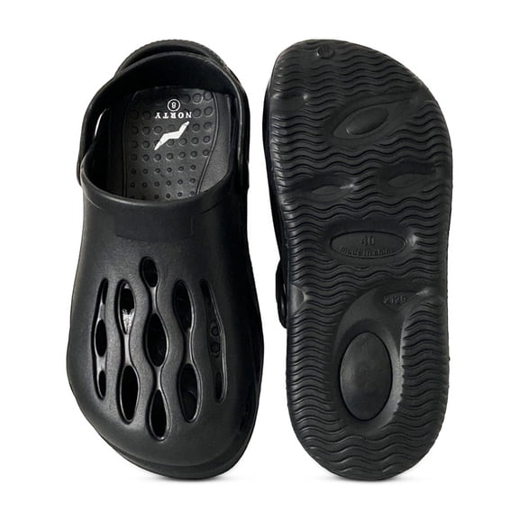NORTY Men's Lightweight EVA Clog Versatile Comfort for All Day Any Occasion Wear - Runs 2 Sizes Small