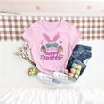 thumbnail image 2 of Ichuanyi Women Happy Easter T Shirt Cute Easter Bunny Graphic Tee Easter Day Casual Tops Round Neck Short Sleeve T-Shirt, 2 of 6