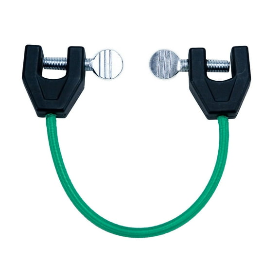 Lucky Bums Kids Easy Wedge Ski Bungee Cord Training Aid, Green