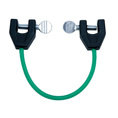 Lucky Bums Kids Easy Wedge Ski Bungee Cord Training Aid, Green